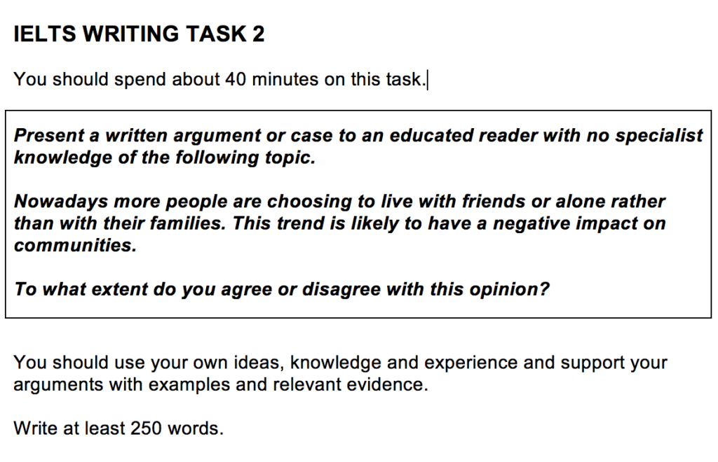 Writing task 2 pdf